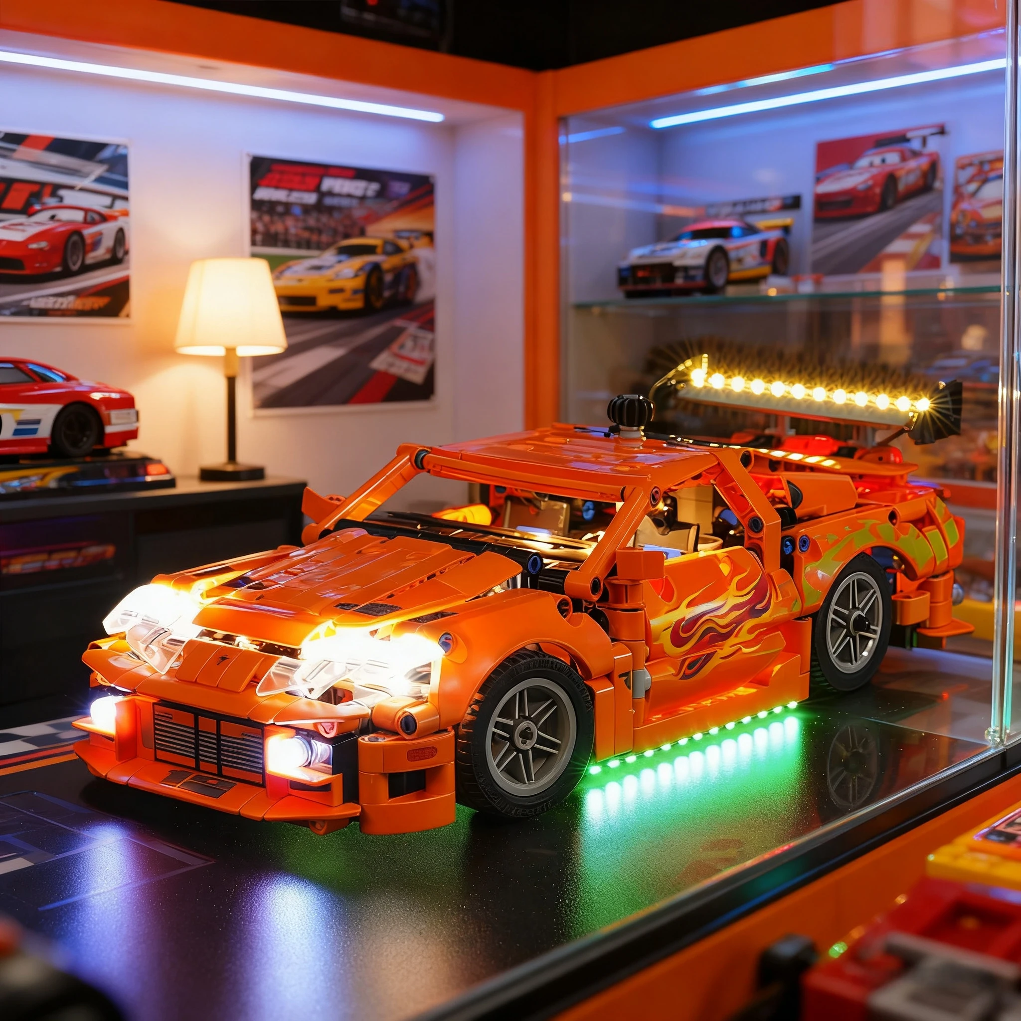 

LED Lighting For LEGO 42204 Technic Fast and Furious Toyota Supra MK4 DIY Decorative Lamp Not Include Building Blocks ﻿