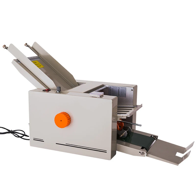 High efficient manual leaflet folder machine for instruction/brochure/paper folding machine