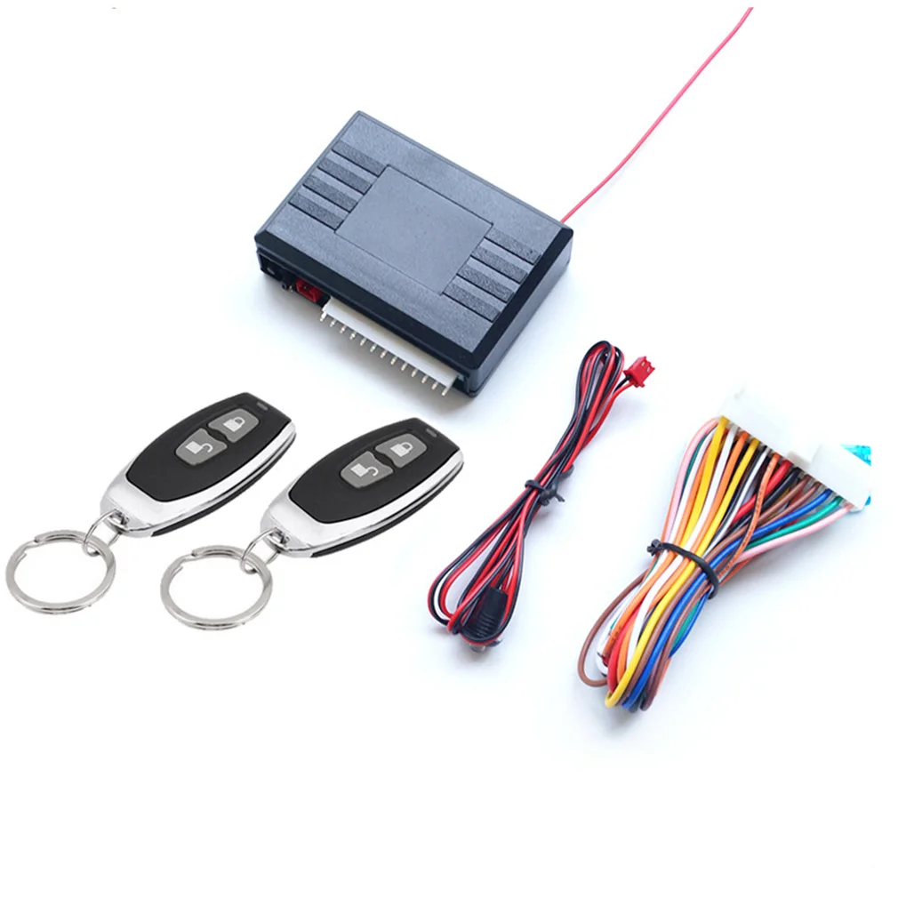 

Универсальная система бесключевого доступа, комплект центрального замка с дистанционным управлением, замок двери автомобиля, багажник, автомобильные аксессуары, дропшиппинг