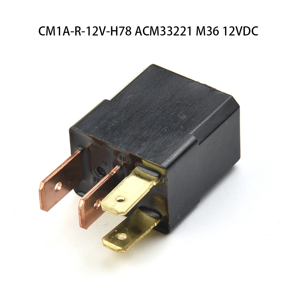 

CM1A-R-12V-H78 ACM33221 M36 12VDC 4 Pins Automotive Relay (physical Product With LOGO) For Honda / Nissan 4-pin Automotive Relay