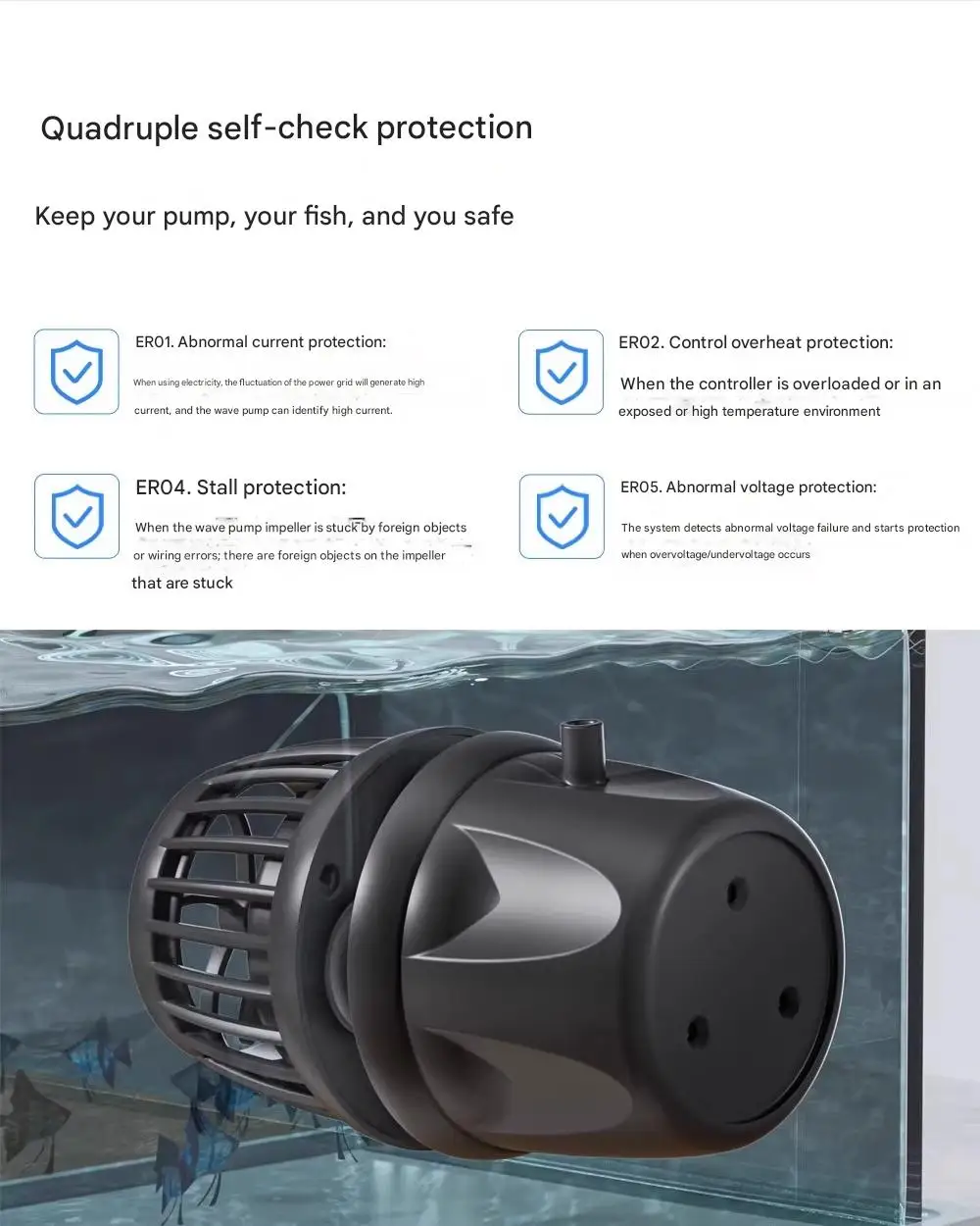 Jecod Jebao حوض السمك Wavemaker مضخة Dmp-25/35 2024 جديد ذكي بلوتوث متعدد الأجهزة المياه العذبة المياه المالحة خزان الأسماك #3