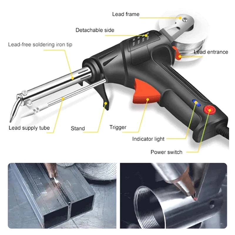 Laser Welding Machine Laser Welding Gun For Metal Multi-Function Soldering Iron Soldering Set Automatic Corded Solder Iron I
