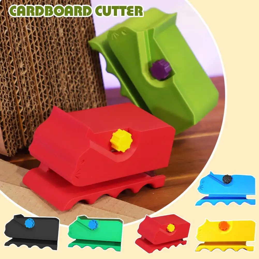 Cardboard Cutting Machine Homemade CAT SCRATCHER Cartoon 3D Printing Cardboard Strip Stripper Plastic New Handicraft DIY Tools