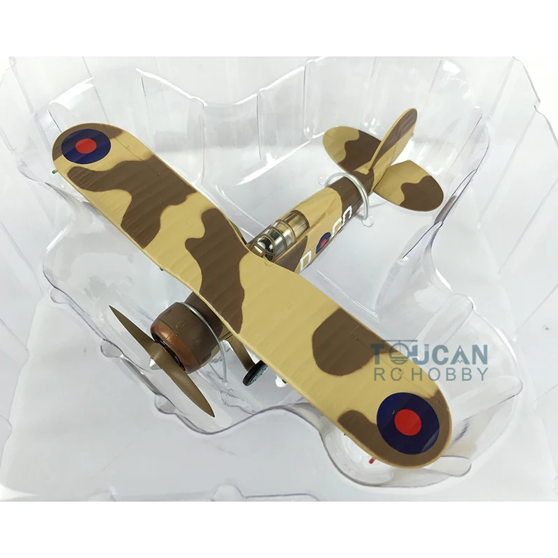 Trumpeter 1/72 Airplane EASY MODEL 36456 Gladiator Mk.1 Aircraft Diecast Plane TOUCAN Gift Toys Model TH07259