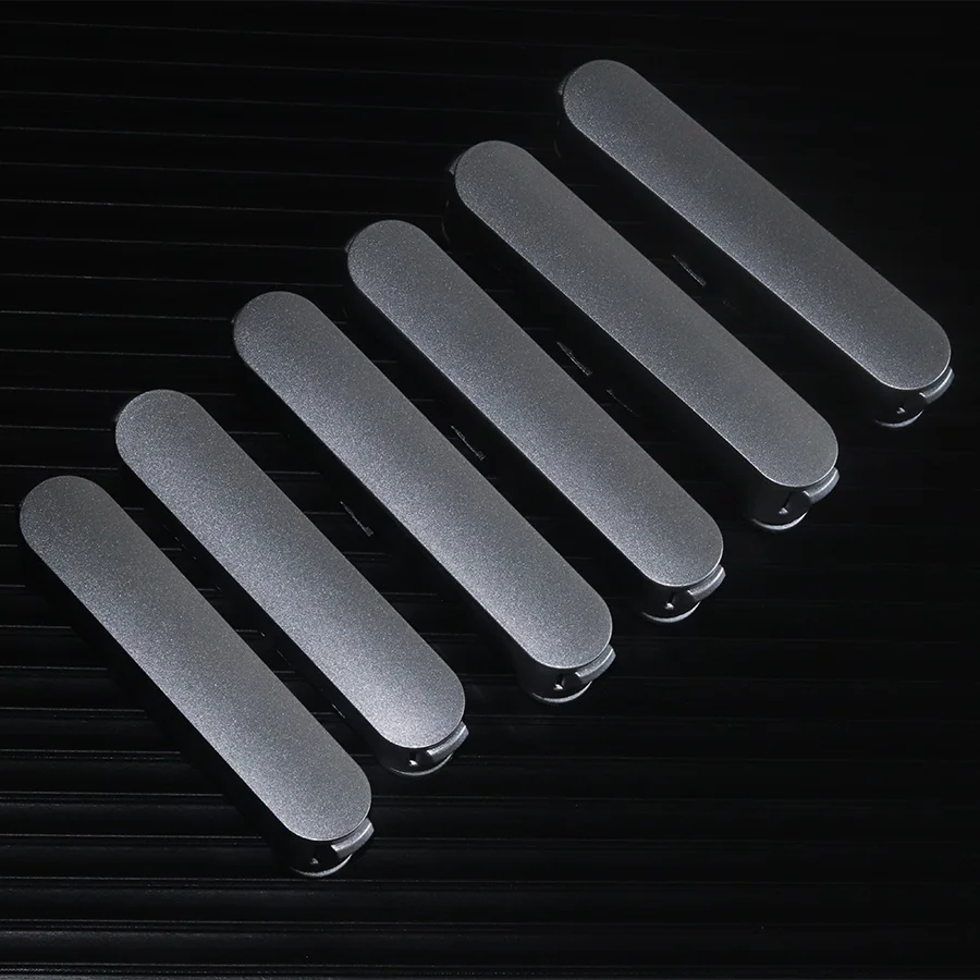 Wooeight 6Pcs Car Roof Luggage Rack Guard Cover Shell Front Middle Rear Cap Protector Fit For Land Rover Discovery 5 LR5