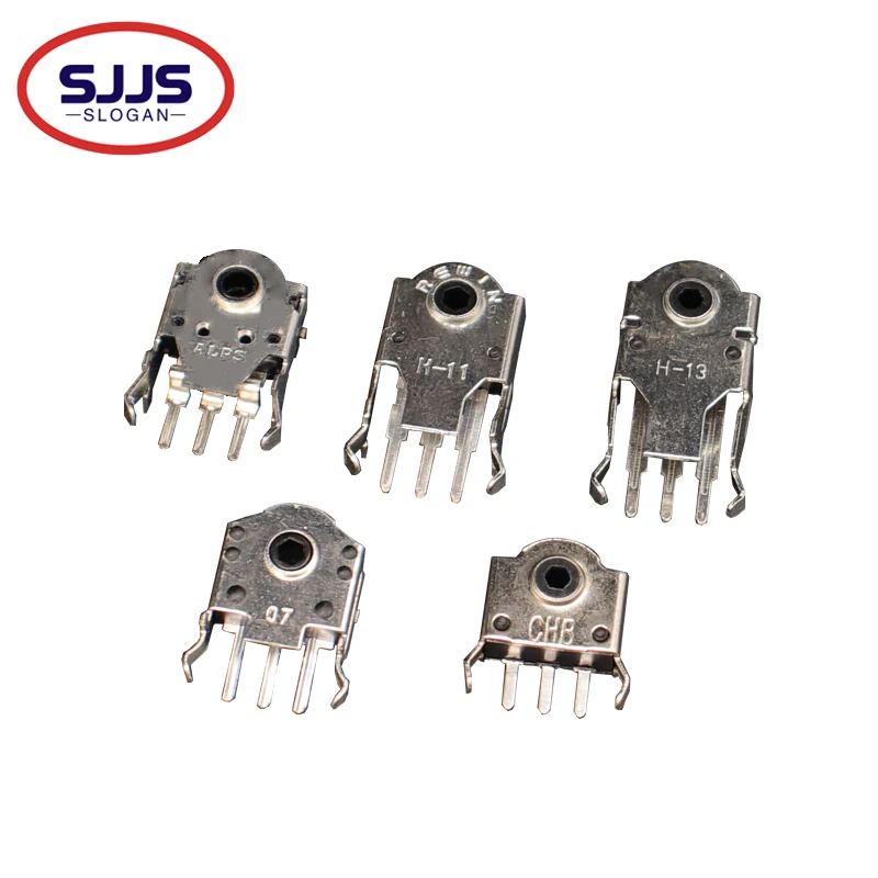 【10PCS】Mouse Encoder 5MM 7MM 9MM 11MM 13MM Rolling Switch Roller Encoder 5H 7H 9H 11H 13H Mouse Navigation Mouse Connector