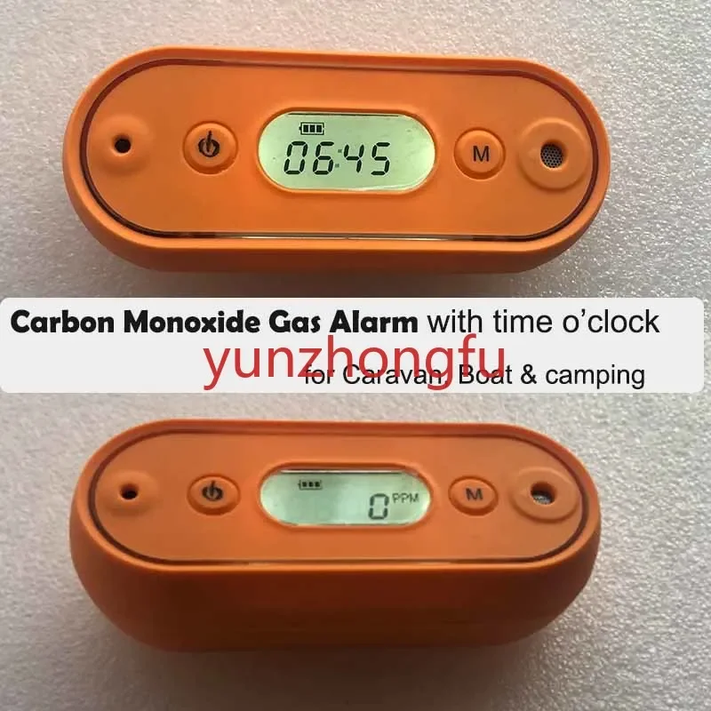 Carbon Monoxide Detectors, Industrial Quality CO Gas Monitors Alarm With Battery Powered