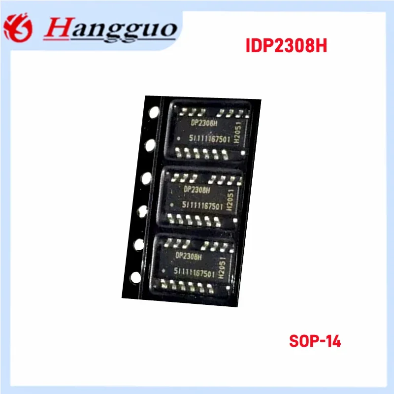 1-10PCS/Lot  Brand new and original  IDP2308H silk screen DP2308H SOP-14 For power factor IC chip