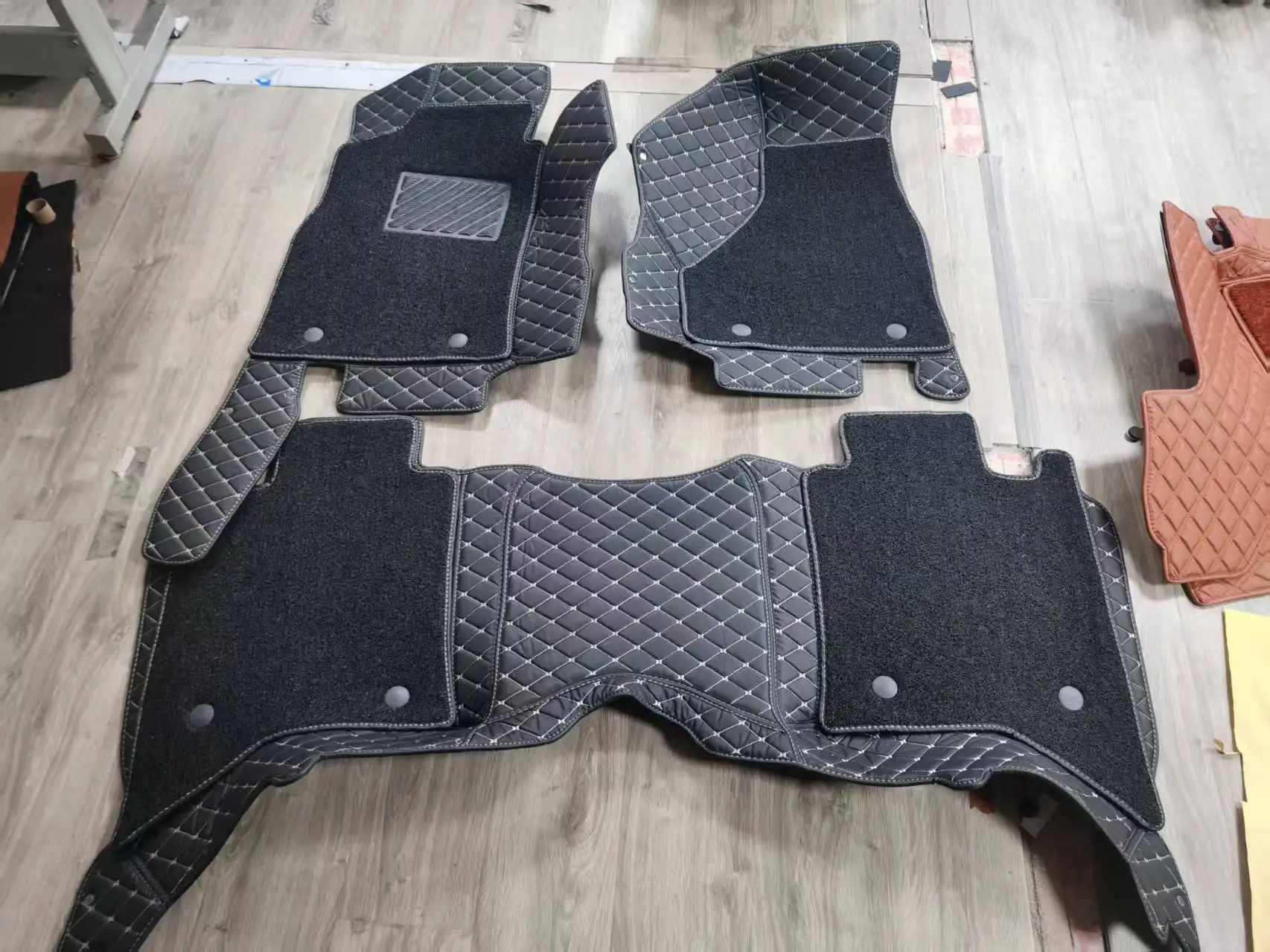 

Двухслойный автомобильный коврик для Toyota Land Criuser J300 J200 J100 Toyota Tacoma Crew Cab 2005-2023 Toyota 4Runner N280 Gen5, автозапчасти