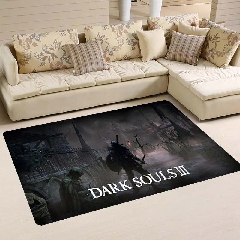 Game Dark Souls Home Carpets Aesthetic Room Decoration Foot Mat Doormat Entrance Door Rugs Kitchen Rug Balcony Carpet Mats Bath