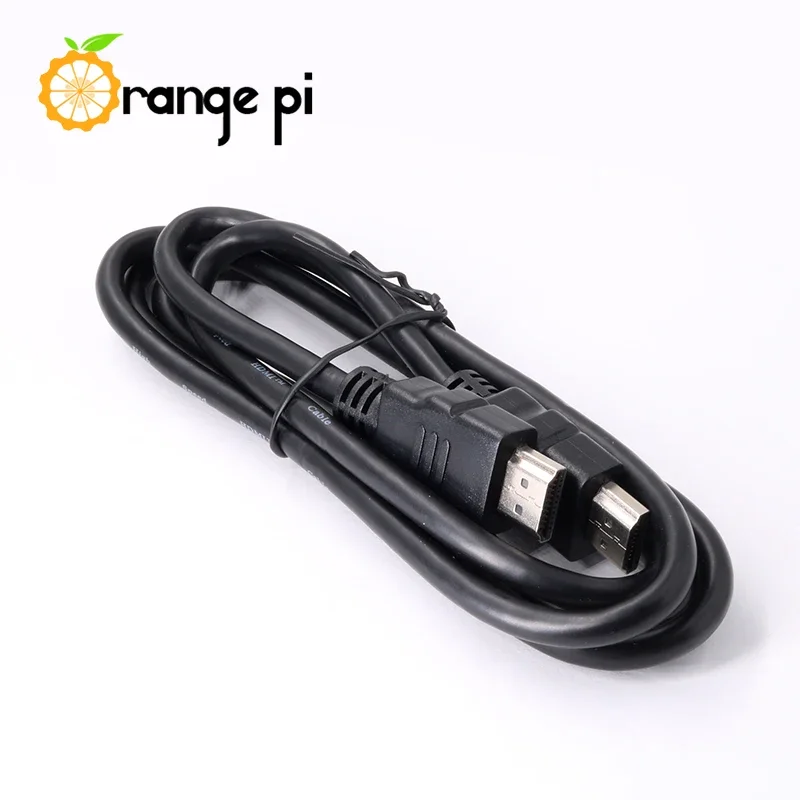 Orange Pi HDMI HD Cable, 1.5M 4K Resolution High Speed Audio Video Transmission Pure Copper Conductor Line