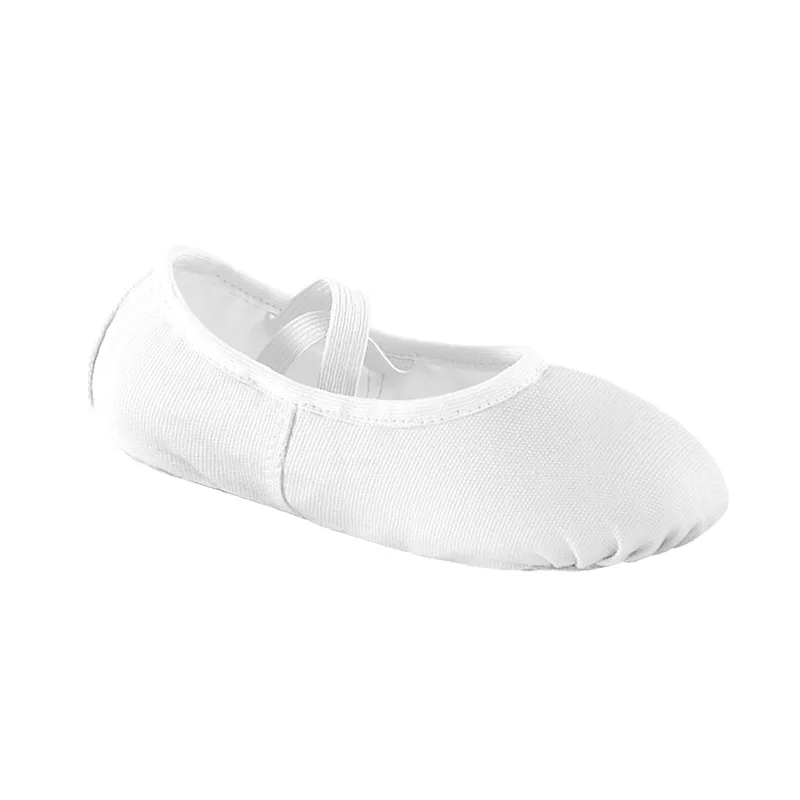 Zapatos de baile blancos, suela suave para mujer, práctica para niños, gimnasia física para niños, baile, Pata de Gato profesional, ballet étnico