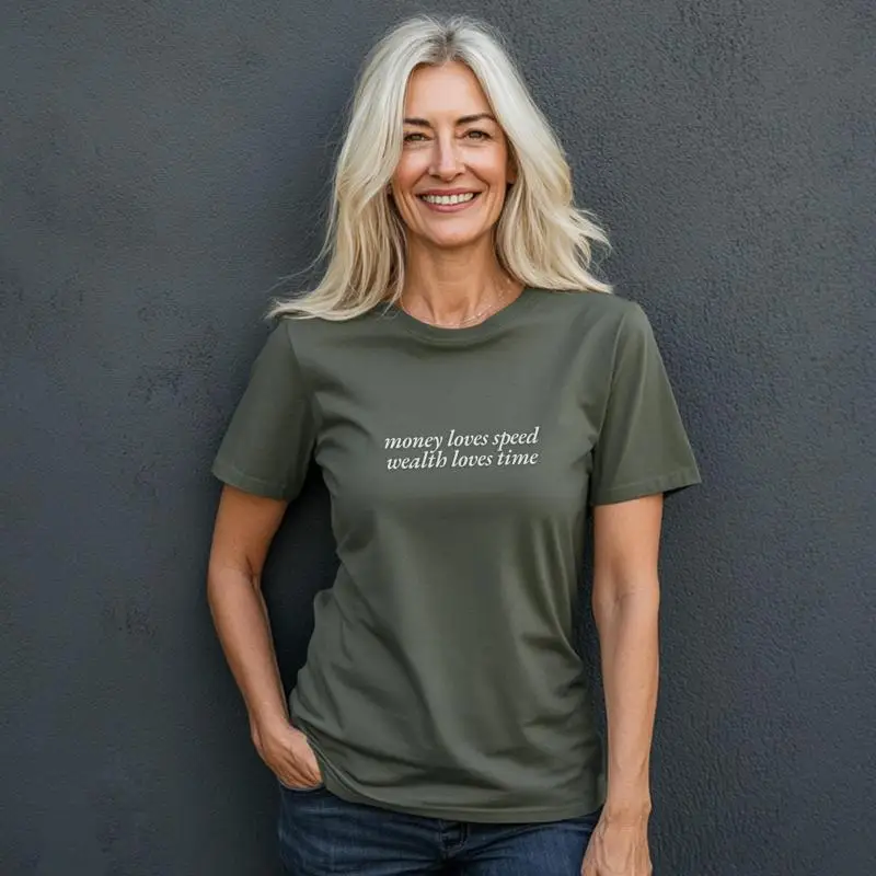 

Money Loves Speed Wealth Time T Shirt Finance Advisor Inspirational Financial Wisdom Top