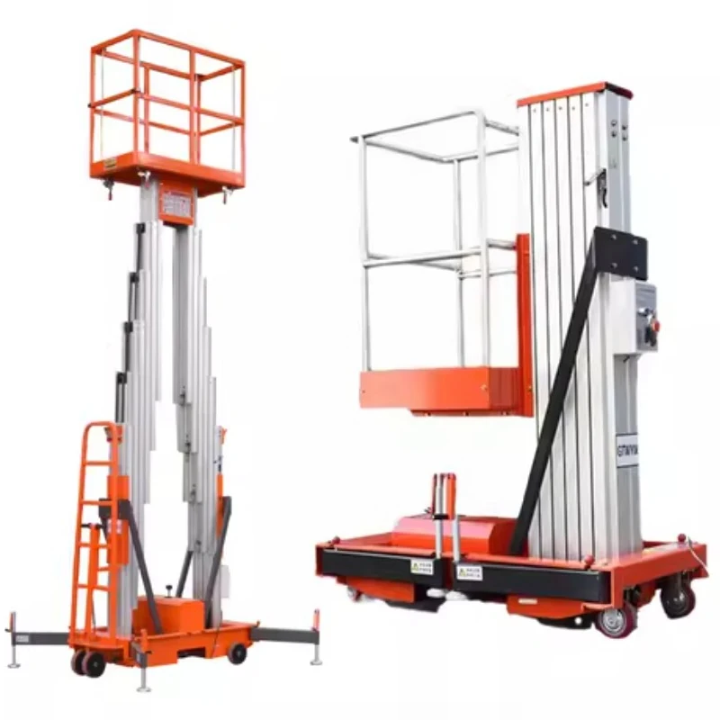 

Customized Electric Elevator Aluminum Alloy Mobile Household Small Hydraulic Climbing Elevator Lift Platform Aerial Work Vehicle