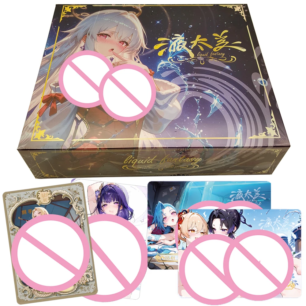 

Liquid Fantasy Anime Game Girl Collection Card Exquisite Constellation Theme Limited Edition Goddess Story Card Boys Hobby Toy
