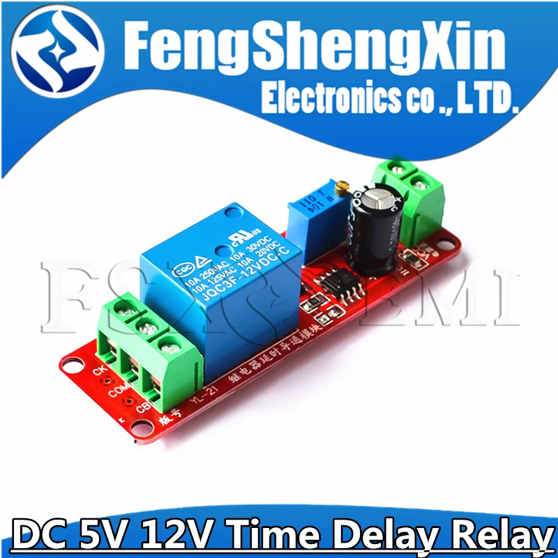 1pcs DC 5V 12V Time Delay Relay NE555 Time Relay Shield Timing Relay Timer Control Switch Car Relays Pulse Generation Duty Cycle