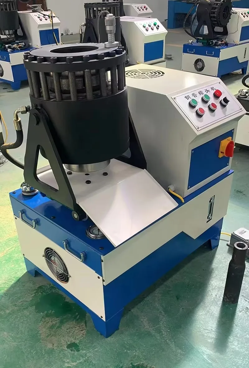 2 بوصة 6 طبقات 380 فولت 4KW مكشكش الأنابيب الكهربائية BNT51N مكابس الخراطيم الهيدروليكية مع 10 مجموعات يموت #2