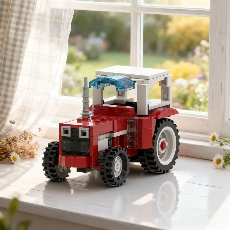 

228pcs MOC International Harvester IHC 533 City Farm Model Building Blocks DIY Gift Creative Collectible Display Decor Premium