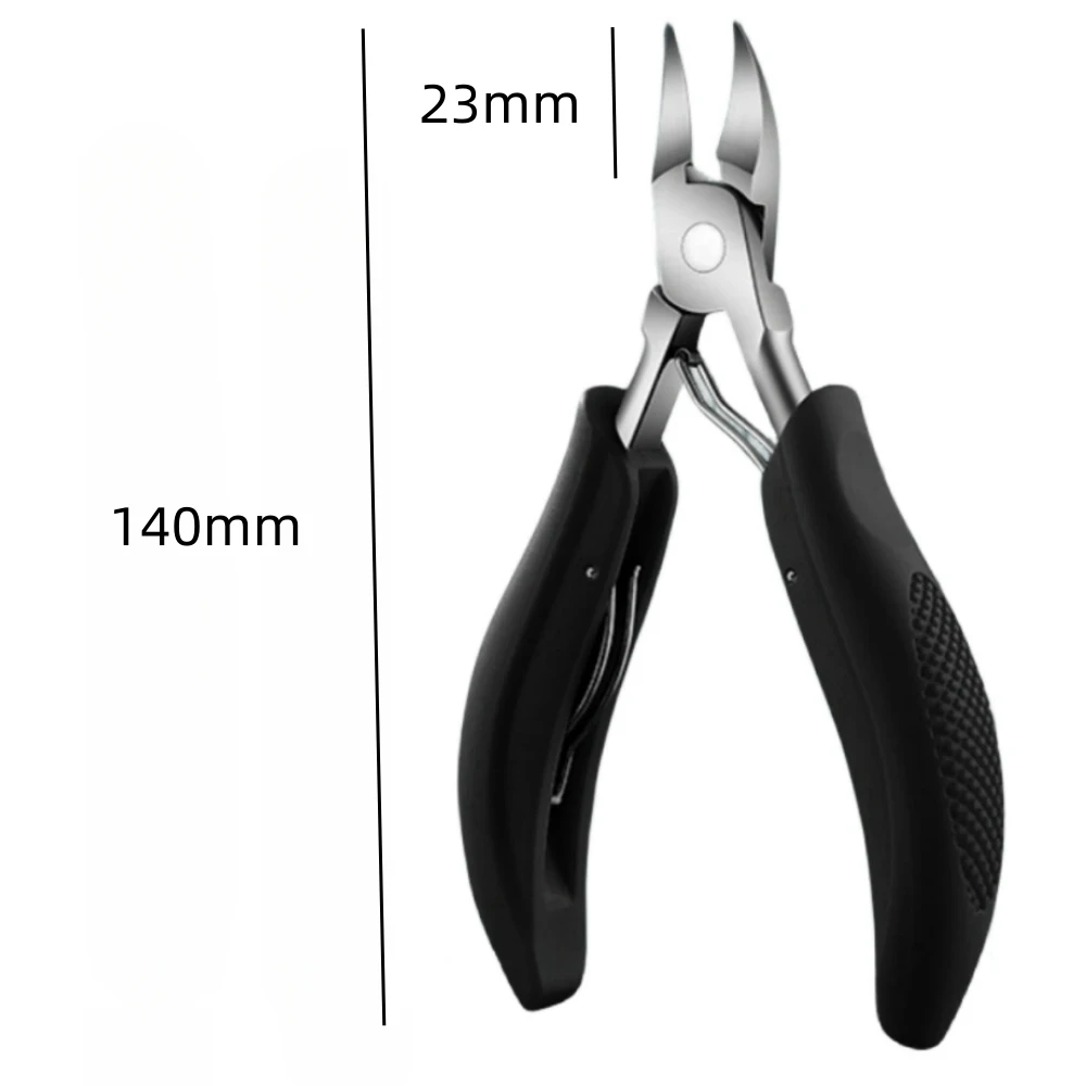 Ingrown Nail Clipper Groove Alicate Diagonal, Ferramenta Pedicure, Unha Correção Tesoura, Arquivo Dead Skin Removal Fork, Manicure