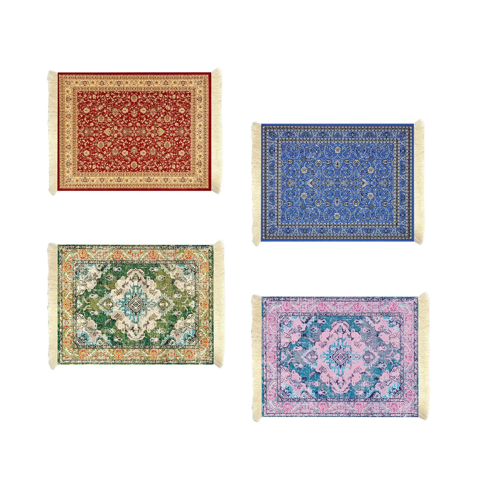 Mouse Pad with Anti Slip Rubber Base Persian Style Ergonomic Mousepad Carpet Mouse Mat for Office Home Laptop Computer Travel image 2