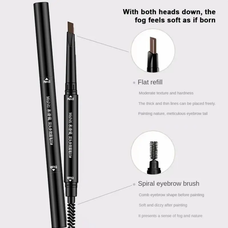 5/10/15PCS Beginners Eyebrow Pencil No Makeup Accurate Contour Waterproof Eyebrow Pencil Beauty And Health