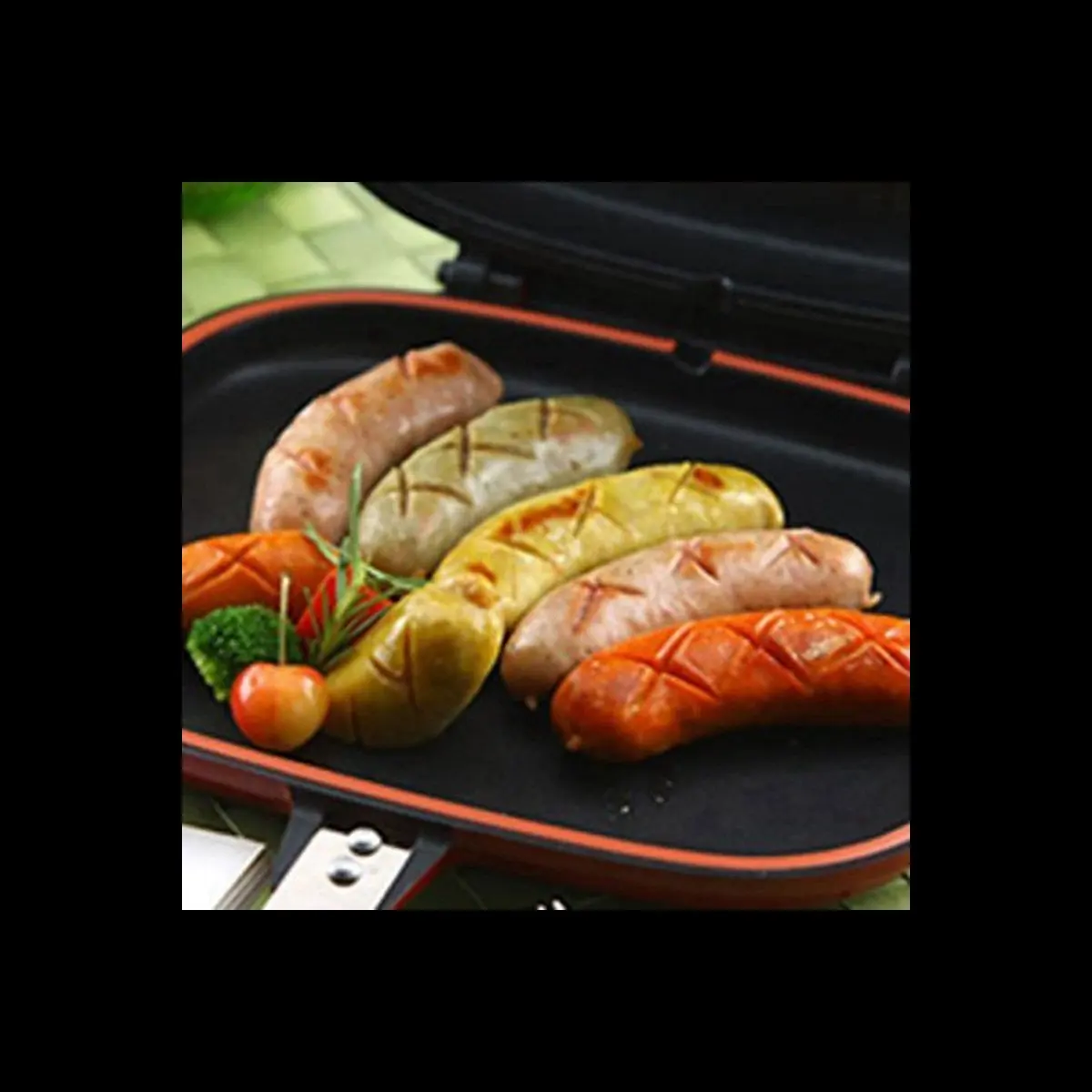 1 pcs Sealing Ring for 28 cm&30 cm Double Pan Jumbo Grill Cookware Non Stick Double Omelette Flip Pan &LICG