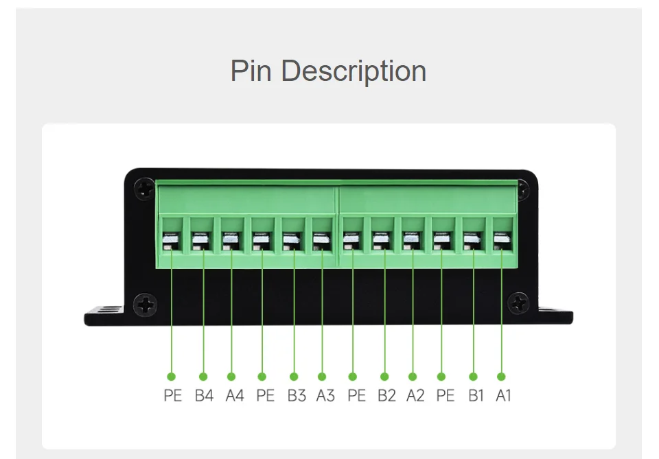 USB zu 4ch RS485 Konverter modul industrielle universelle serielle Kommunikation – Detail 11