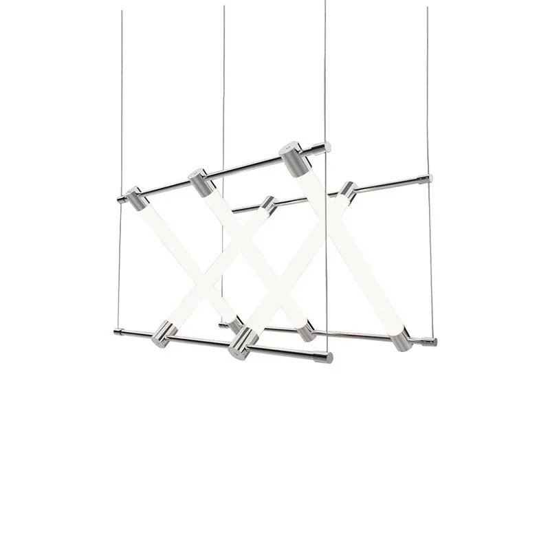 

Restaurant chandelier designer restaurant bar hotel engineering cafe cashier front desk strip combination Mazar lamp