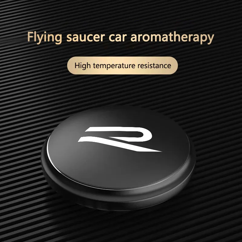 Car Air Freshener Instrument Seat UFO Shape New R logo For VW Volkswagen Golf 8 MK8 Accessories