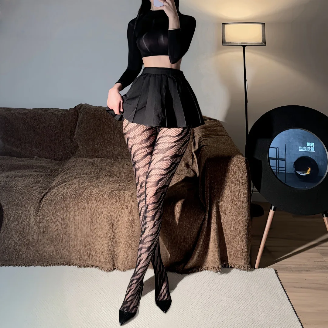 Pantimedias de red sexys para mujer, medias de malla huecas, lencería de fiesta, medias de mujer, pantimedias de malla huecas sexys, Mulheres Nuas A Foder Traf Zara 2022, medias hasta el muslo para mujer