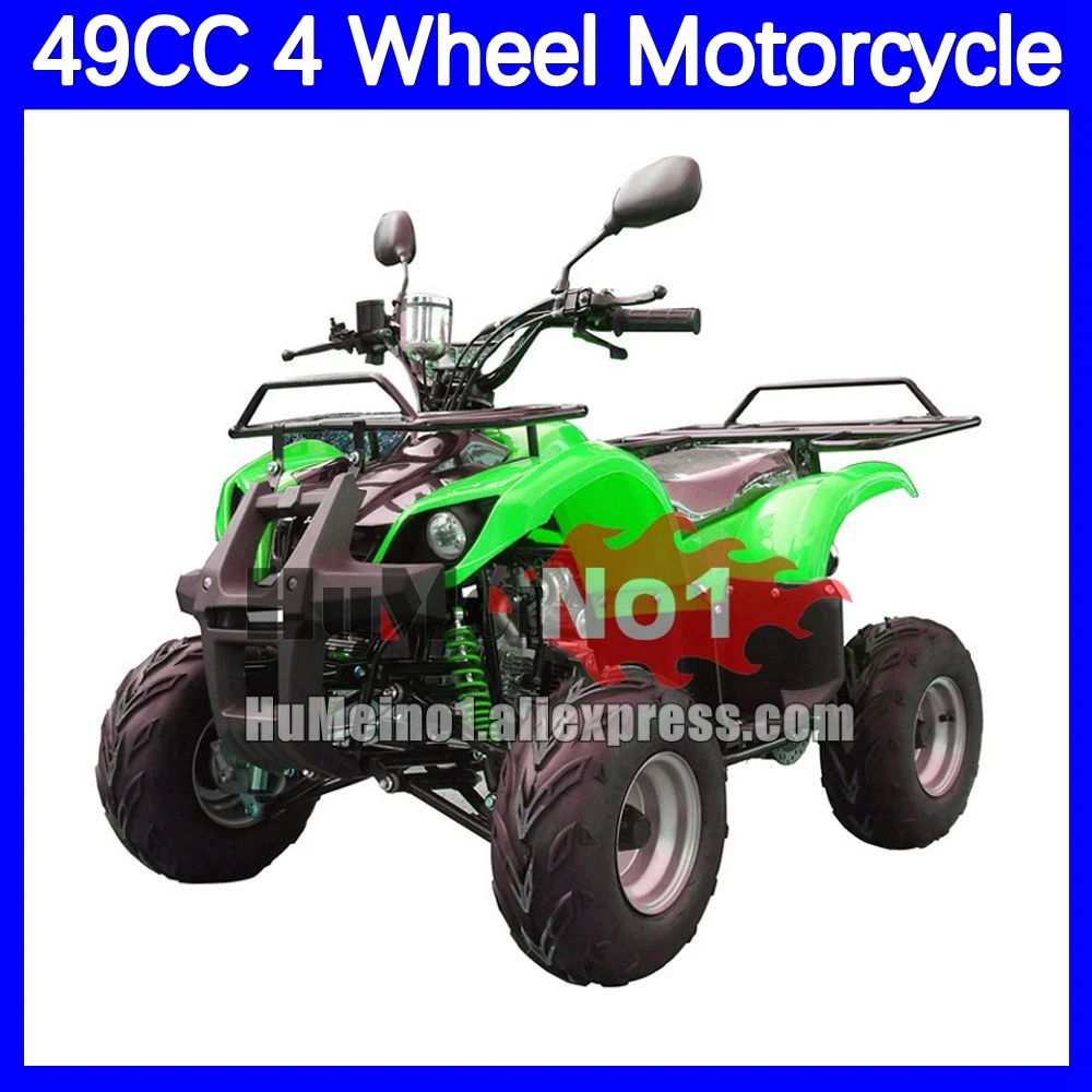 Powerful 4 Wheels MINI Quad Bike 4x4 2 Stroke 50CC ATV OFF Road Motorcycle For Kids Boys Girls Children Birthday Gifts Motorbike