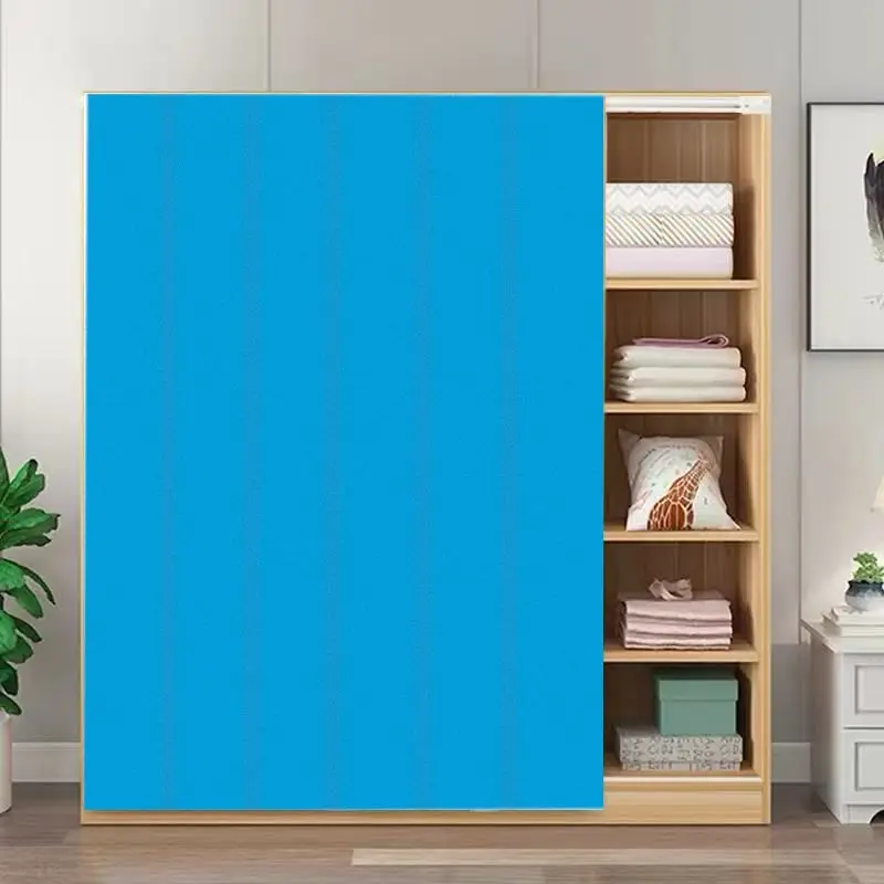 VIKAMA Monochrome Solid Noren Curtain Plain Door Drape Wardrobe Privacy Cover Room Divider Closet Indoor Home Decor