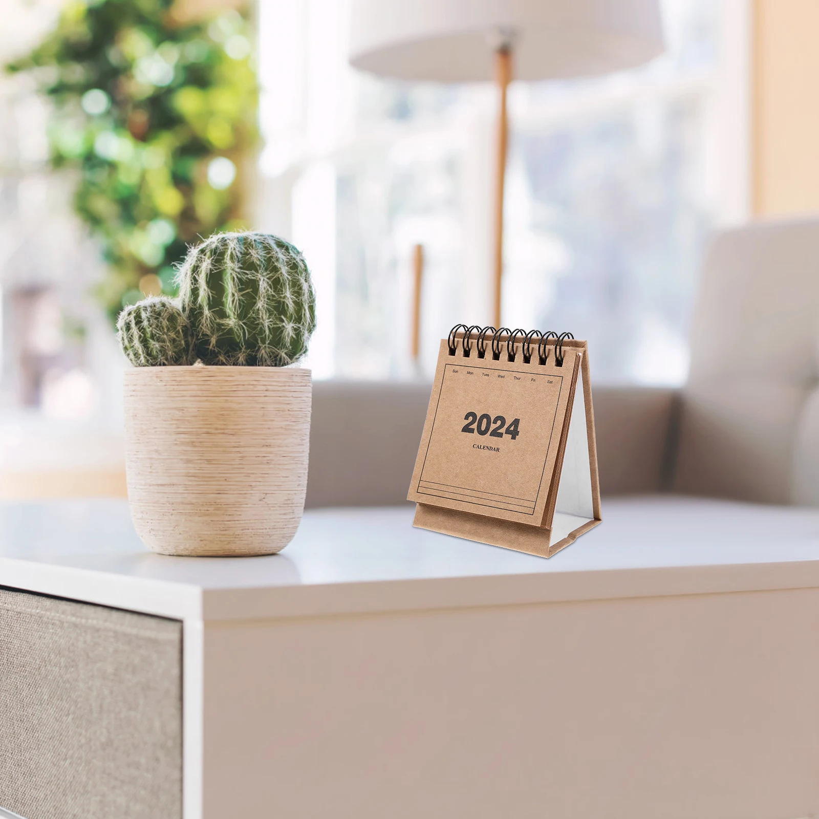 

Small Desk 2023-2024 Standing Flip Mini Desktop Sturdy Block Decor Aesthetic Office Home Thick Flip for Desk