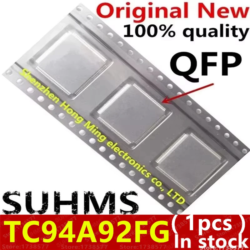 (1piece)100% New TC94A92FG QFP-80