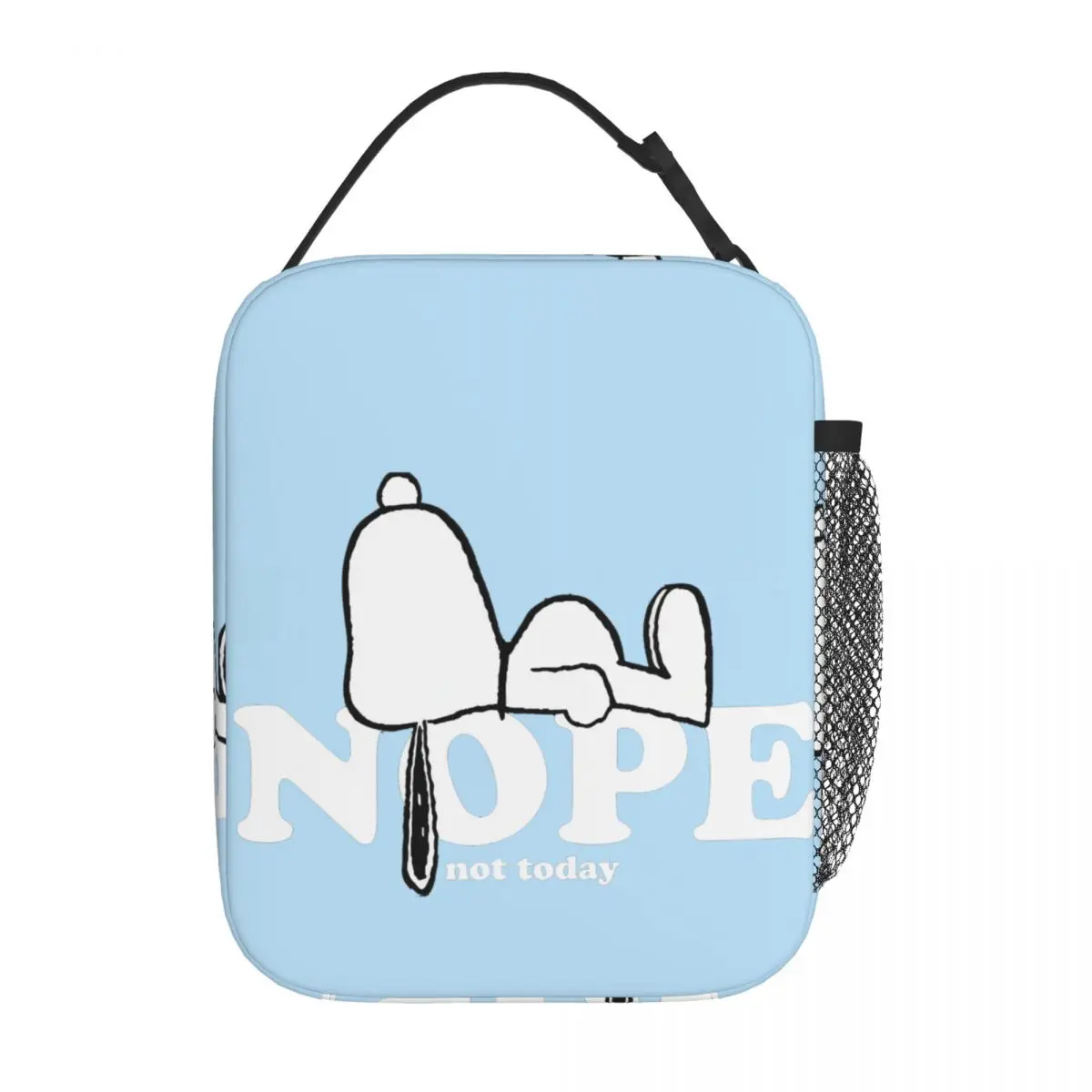 Aluminum Foil Insulation Female Peanuts Snoopy Food Bags Durable Lightweight Nope Minimalist Outdoor Lunch Boxes