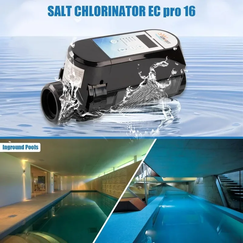 نظام كلورة حمام السباحة الملح، مولد كلور الملح لحمام السباحة فوق الأرض، نظام Wi Fi المدمج في نظام حمام السباحة للمياه المالحة