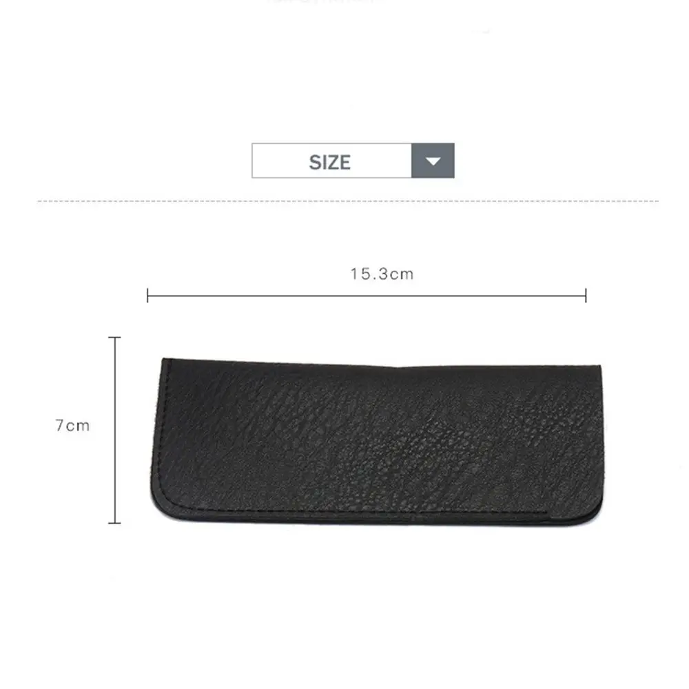 المحمولة الأزياء لينة الجلود نظارات القراءة الحاويات للماء نظارات أكياس حقيبة للنظارات الشمسية نظارات مربع تخزين النظارات #6