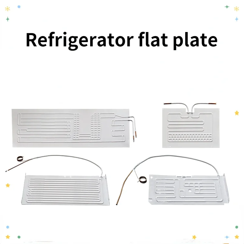 1PCS Refrigerator flat plate refrigerator evaporator plate cooling freezer aluminum plate 21x40cm/23x36cm/23x43cm/23x47cm