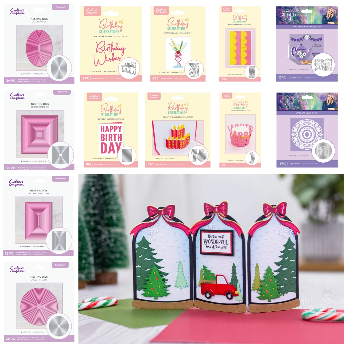 Christmas Sense Cupcake Wrapper Metal Craft Cutting Dies For DIY Scrapbooking Paper Diary Decoration Manual Handmade For Embossi