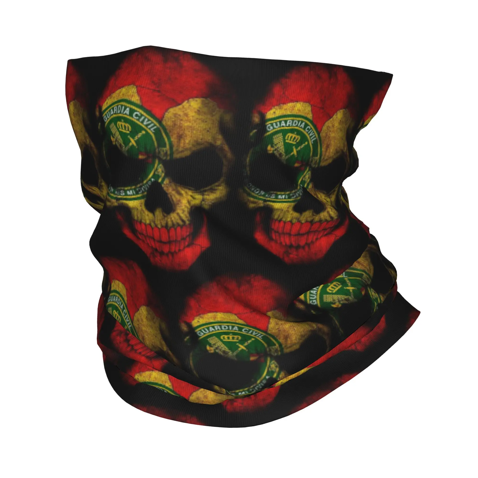

Cool Spanish Legion Spain Army Military Bandana Neck Gaiter Printed Wrap Scarf Face Mask Cycling For Men Women Adult Windproof