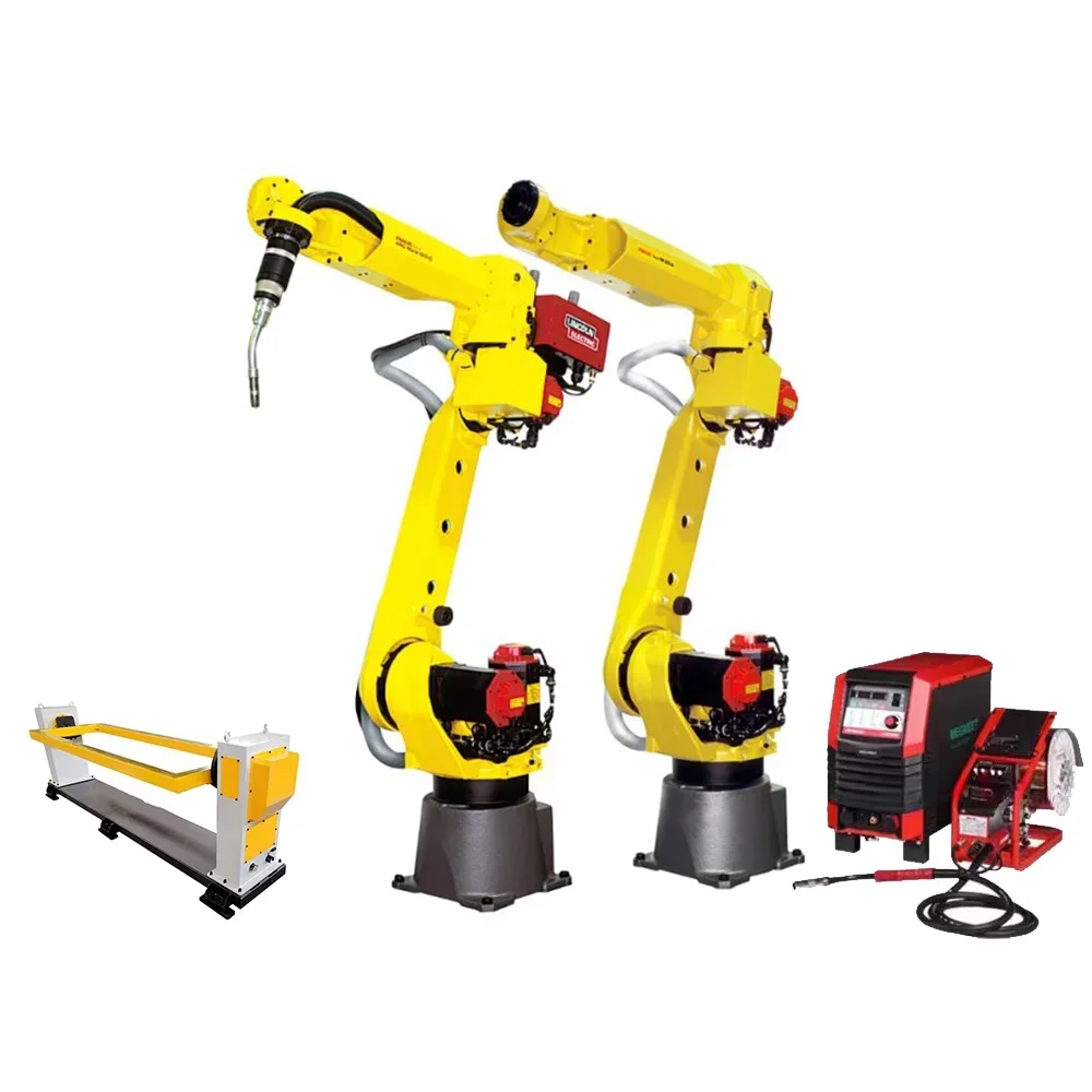 ARC-Mate 100 IC/8L Welding Robot With Robot Positioner Tig Mig Machine And Welding Wires For Steel Pipes Welding