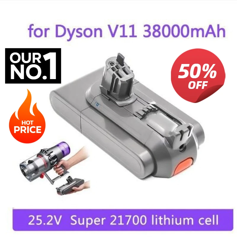 

Rechargeable Batteries for Dyson V11 Vacuum Cleaner Accessories SV14 V11 Power Tool Lithium Battery