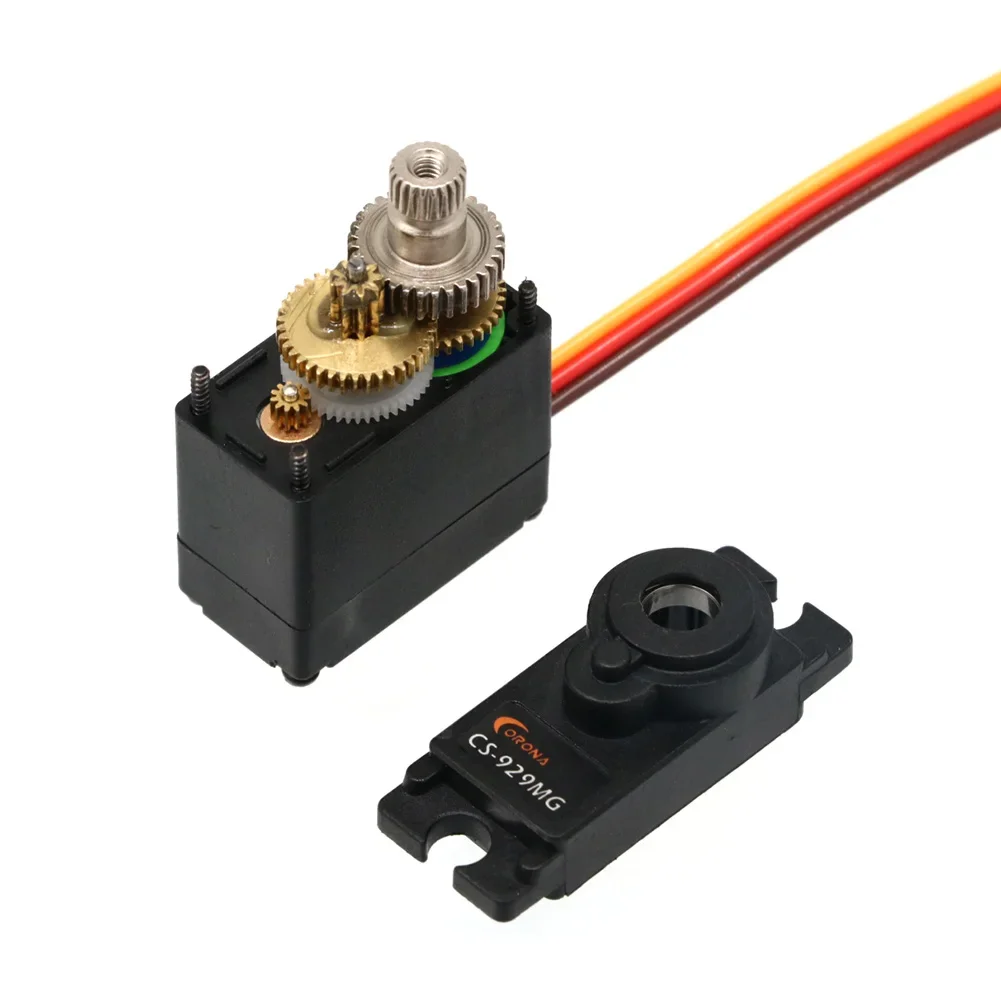 1 / 2 / 4 個 RC サーボコロナ CS-929MG CS929MG 13.5 グラムメタルギアシミュレートステアリングサーボ RC モデル飛行機ヘリコプター用
