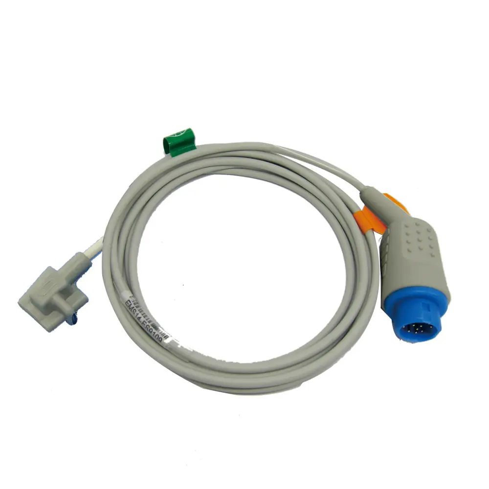 Reusable SPO2 Sensor Long Cable 2.5M Adult Child Neonate Finger Clip  For mindray*s PM5000/6000