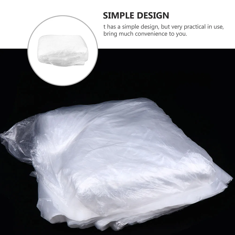 

50pcs Disposable Plastic Seat Covers Automotive Universal Transparent Protective Car Cushion Filling Anti Dirty Mechanics