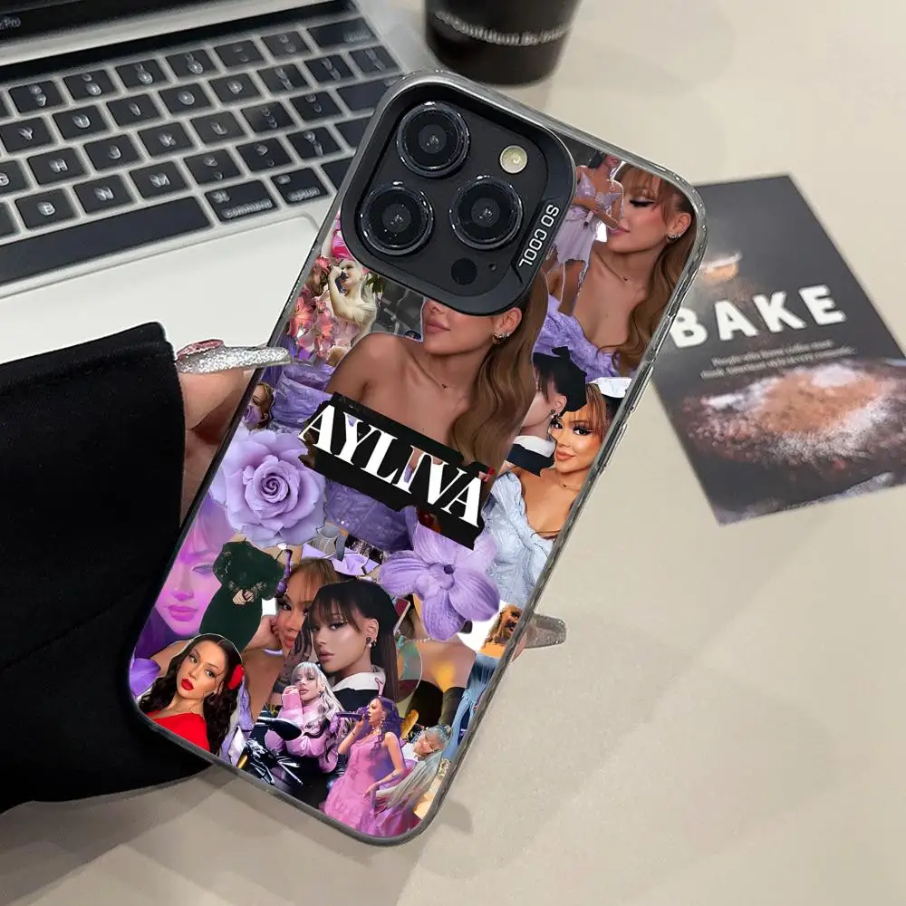 패션 아일리바 모바일 폰 케이스 아이폰 17 16 15 14 13 12 11 X XR XS 8 7 프로 맥스 플러스 반투명 컬러 커버 예쁜 디자인
