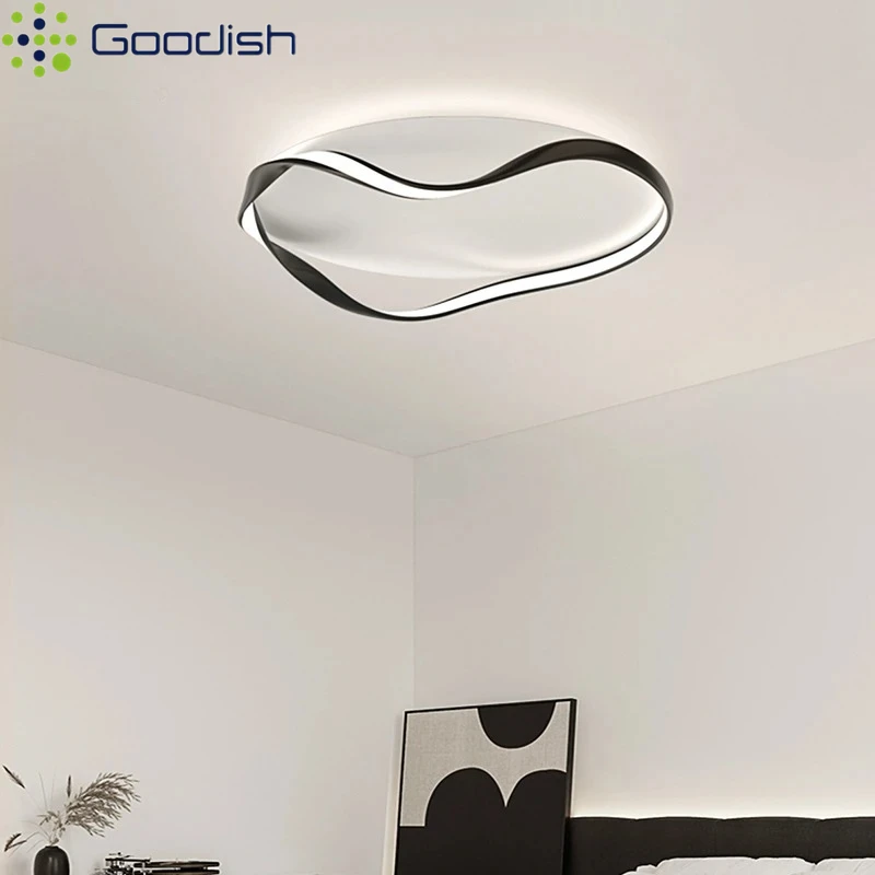 

Minimalist Modern LED Ceiling Lights Nordic Round Lustre Lamps Home Decoration Chandelier for Dining Living Room Study Bedroom