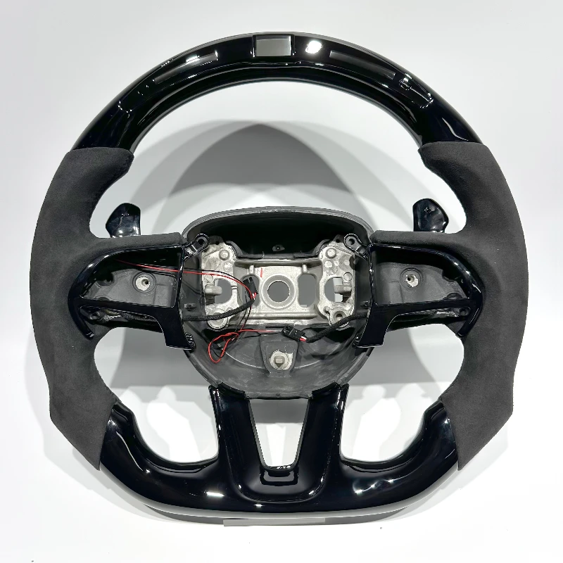 

Руль с LED-подсветкой Piano Black для Dodge Challenger Durango RT SRT Hellcat 300 Charger