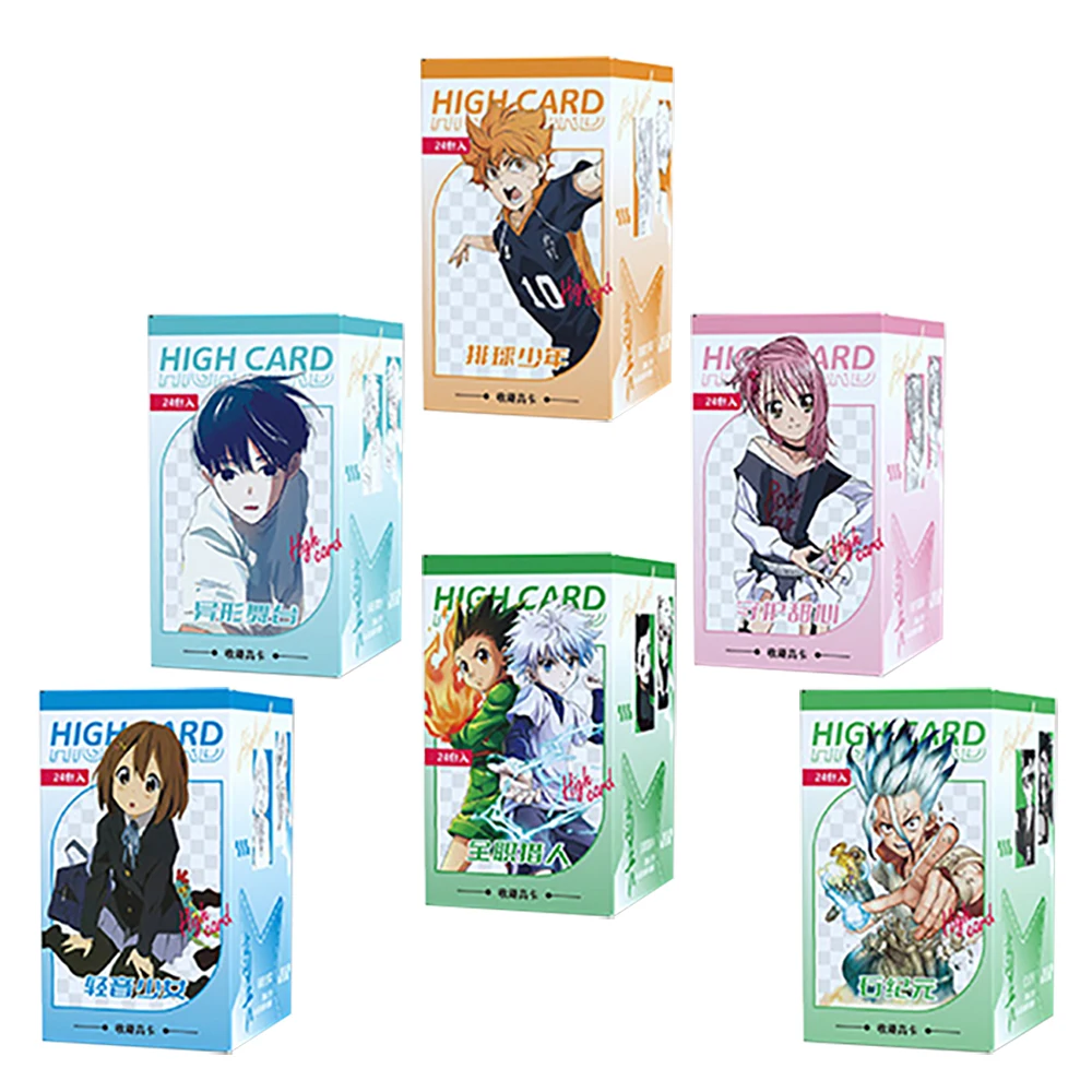 

Japanese Anime Collect High Card Christmas Treasure Gift for Friends Classic Character Creative Card Exquisite Craftsmanship Toy