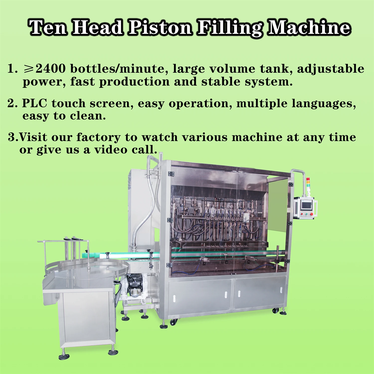 Packaging Equipment 0.1-5 Liter Plastic Bottles Detergent Dishwashing Liquid Filling Capping Labeling Machine